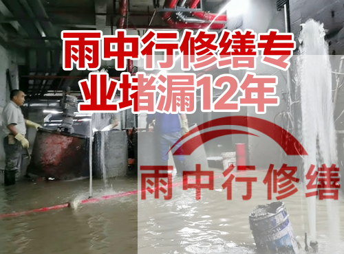 蓟州中国五矿某大型污水处理厂堵漏案例